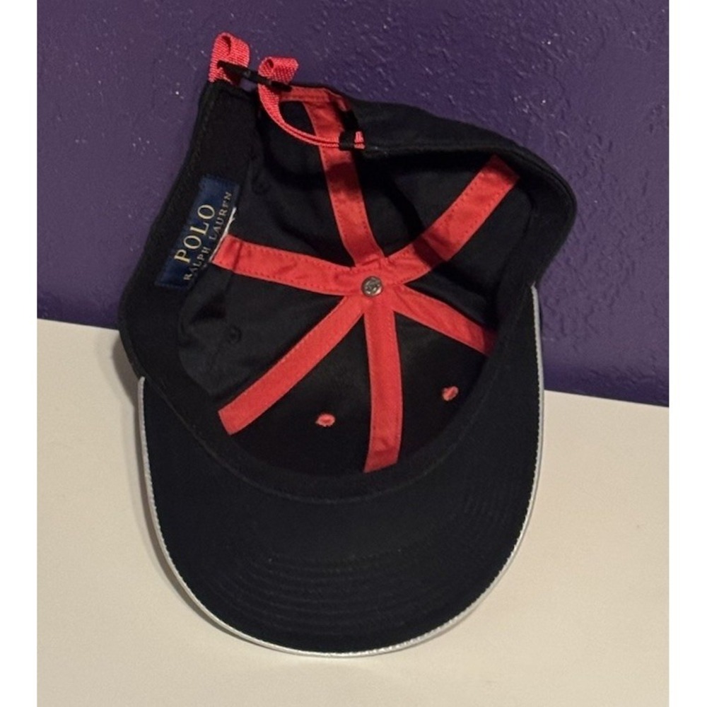 Polo Ralph Lauren P-Wing Hat Stadium Color Block Varsity Track Running RRL Rare - Picture 5 of 7